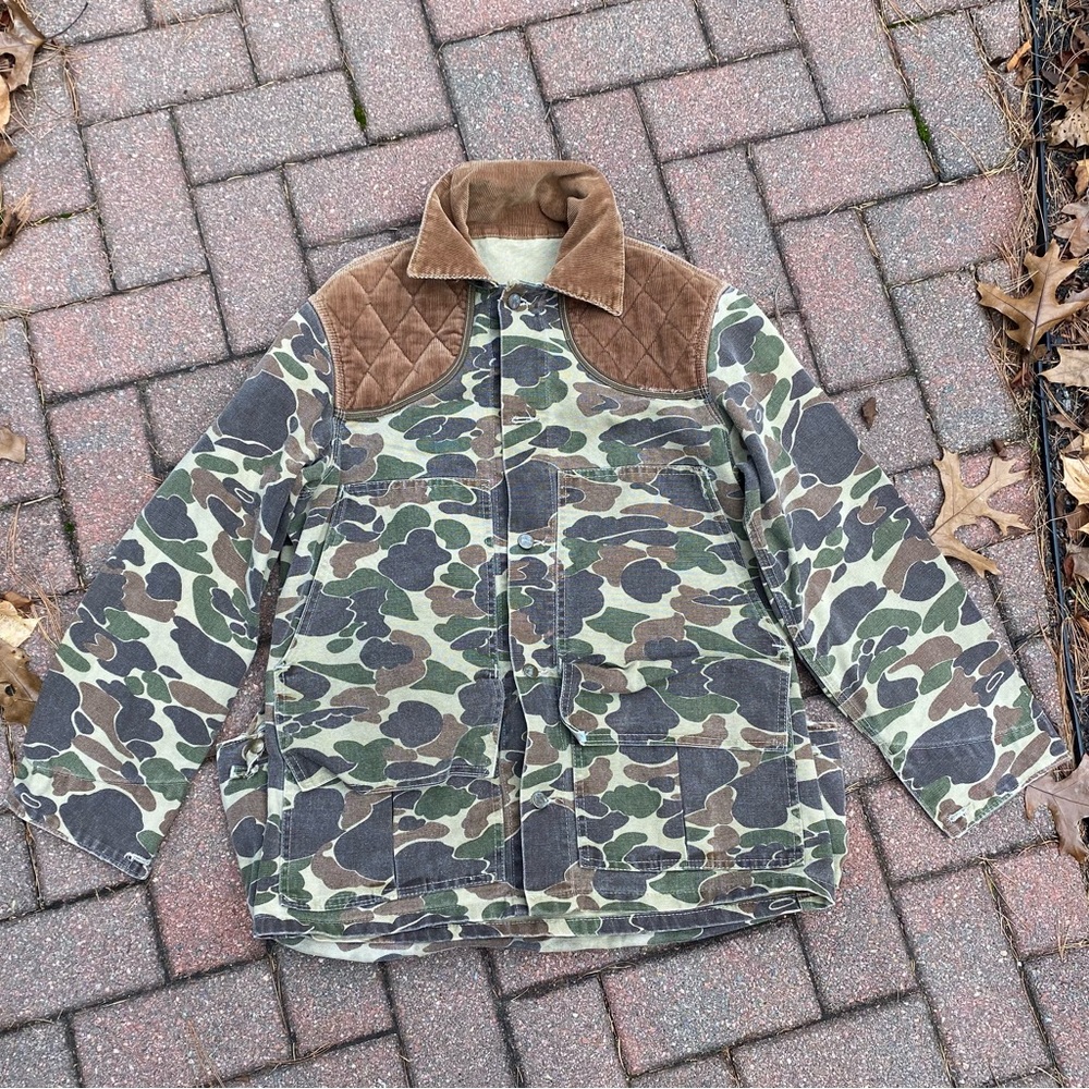Carhartt Vintage Camo Hunting Duck Jacket